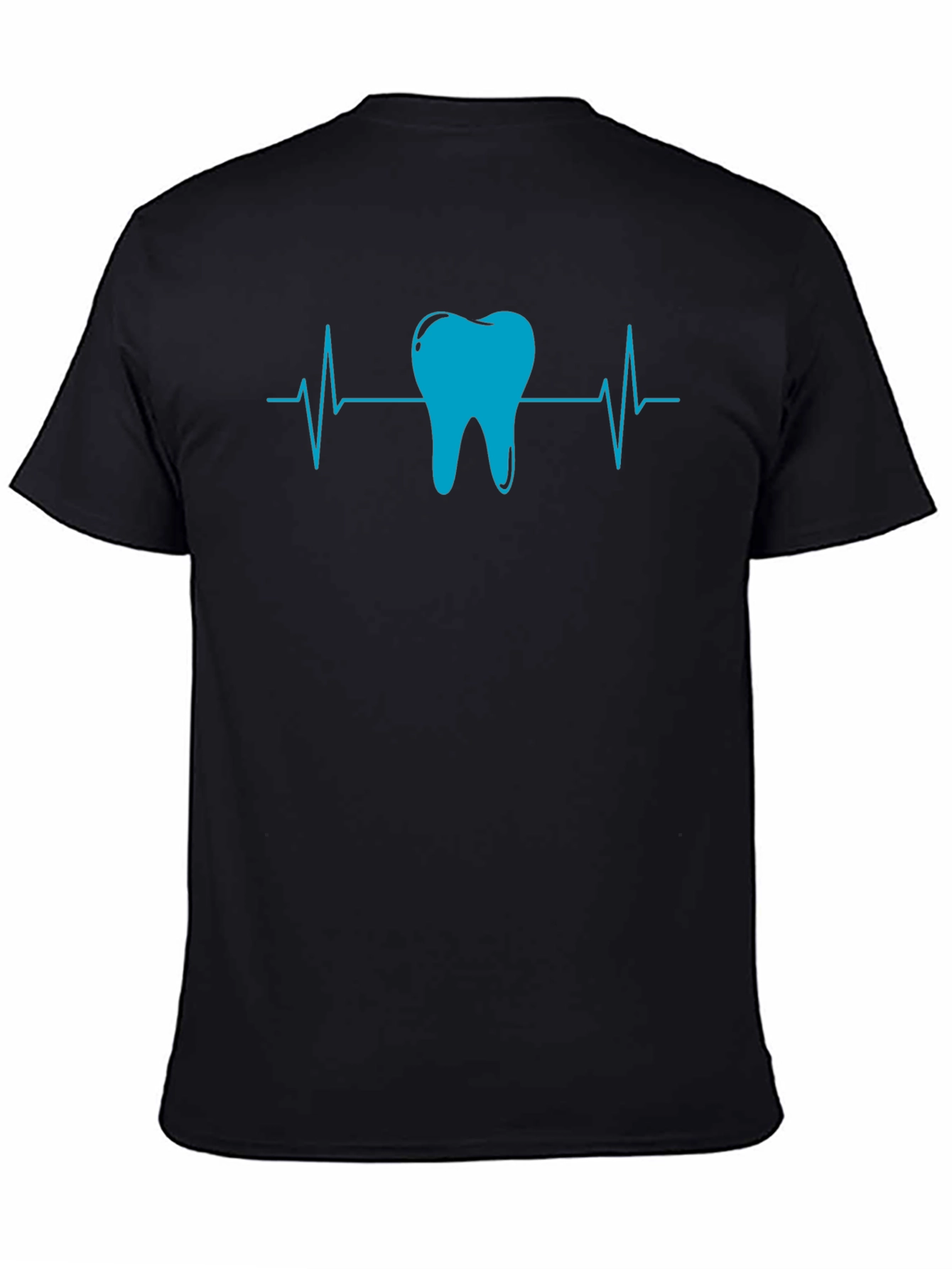 Dental Heartbeat T-Shirt - Black