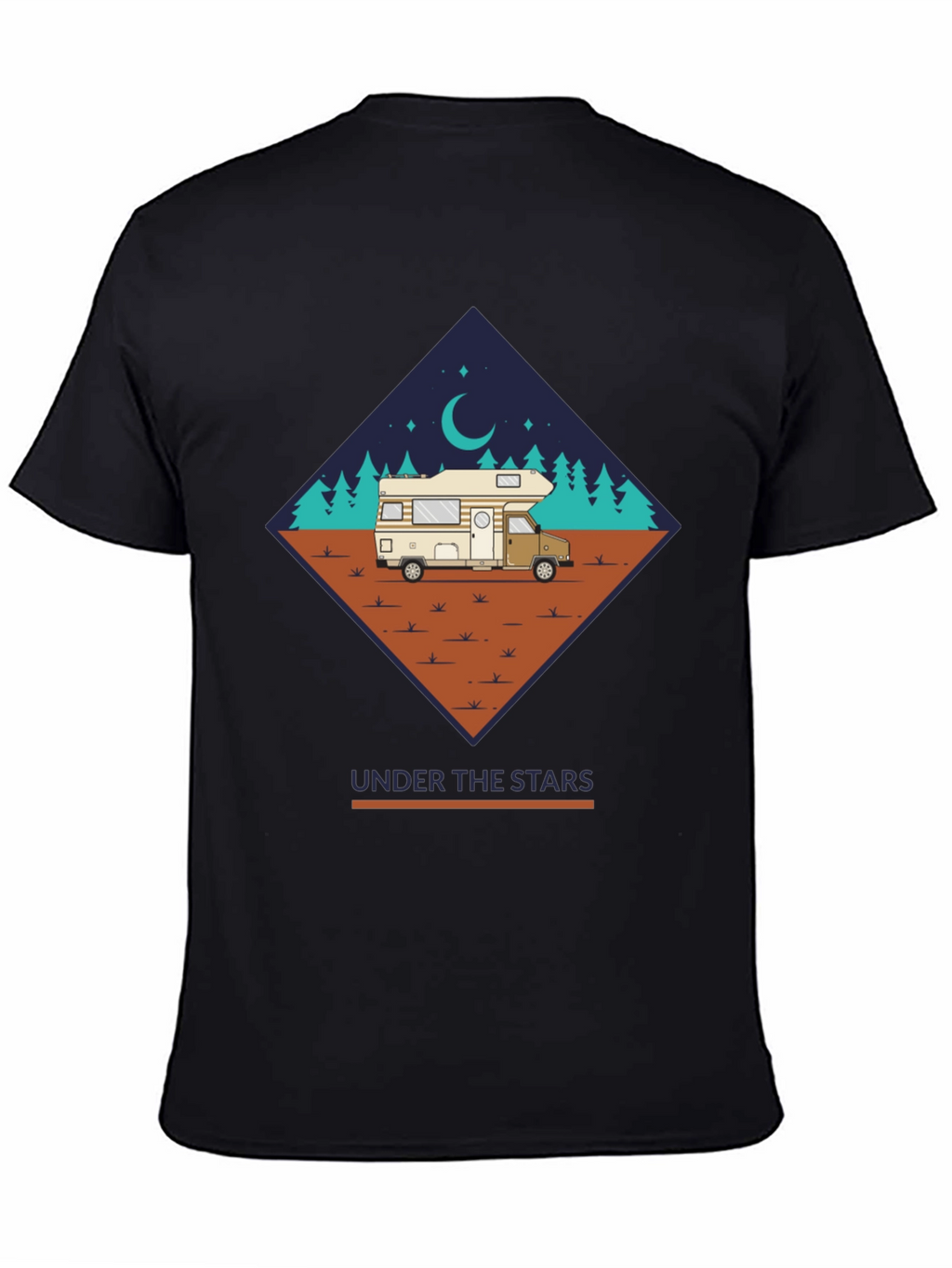 Camping Under the Stars Graphic Tee