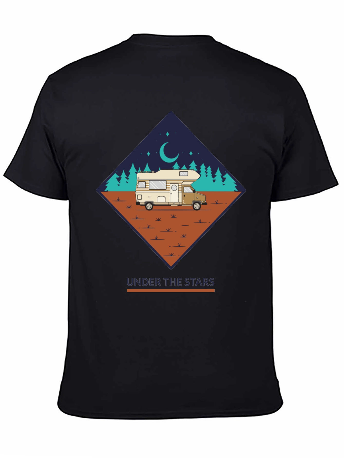 Camping Under the Stars Graphic Tee