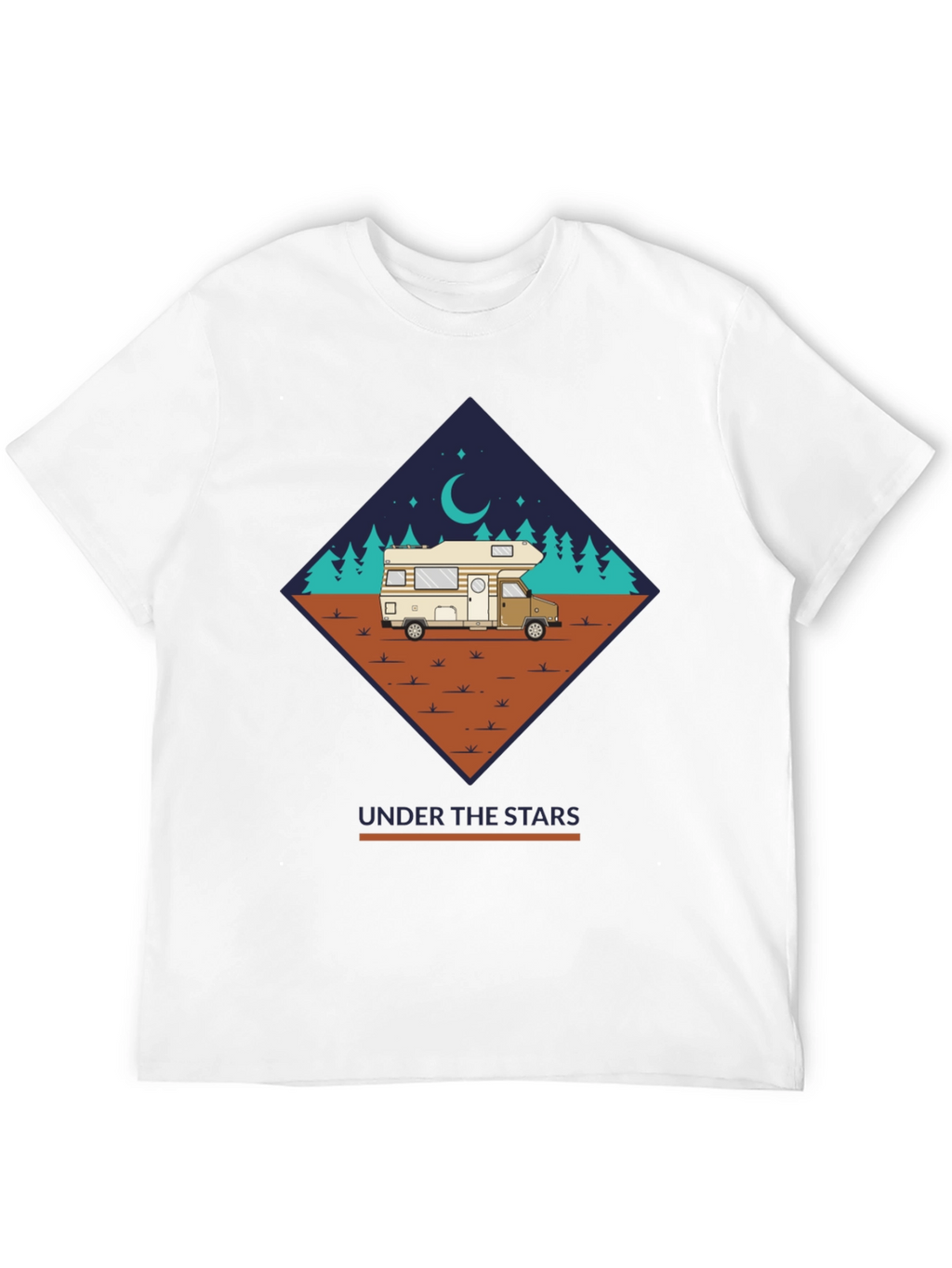 Camping Under the Stars Graphic Tee