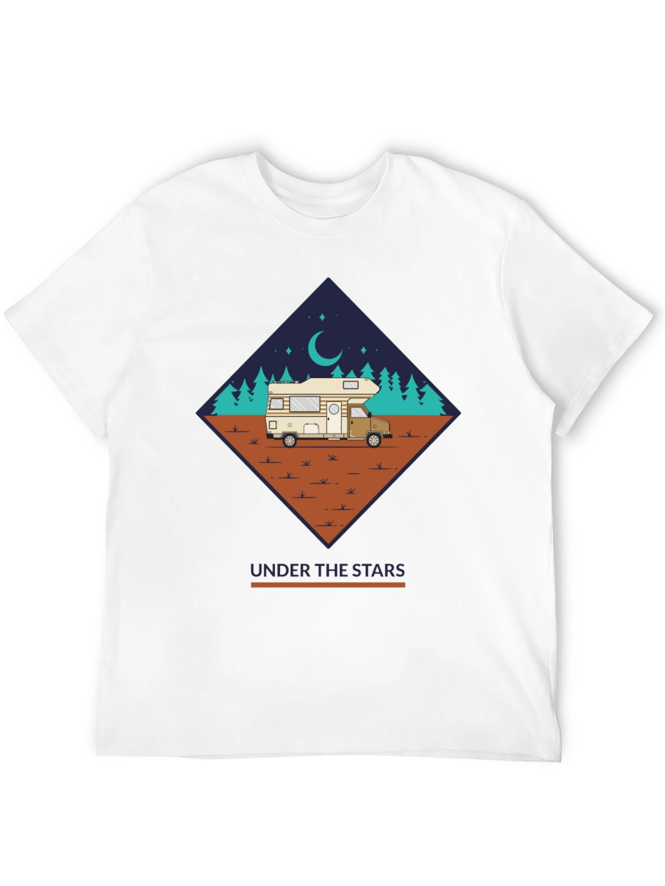 Camping Under the Stars Graphic Tee