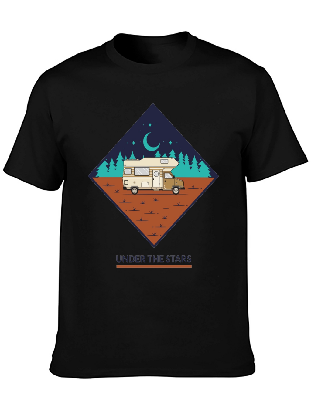 Camping Under the Stars Graphic Tee
