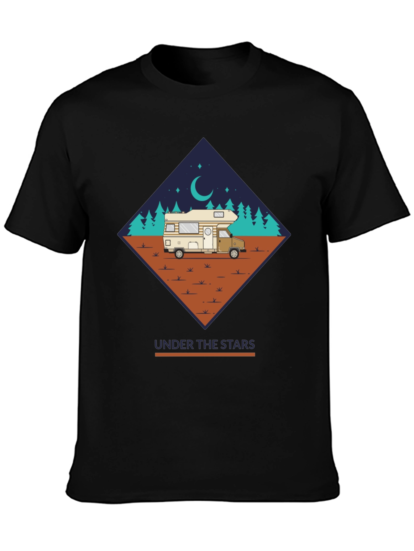 Camping Under the Stars Graphic Tee