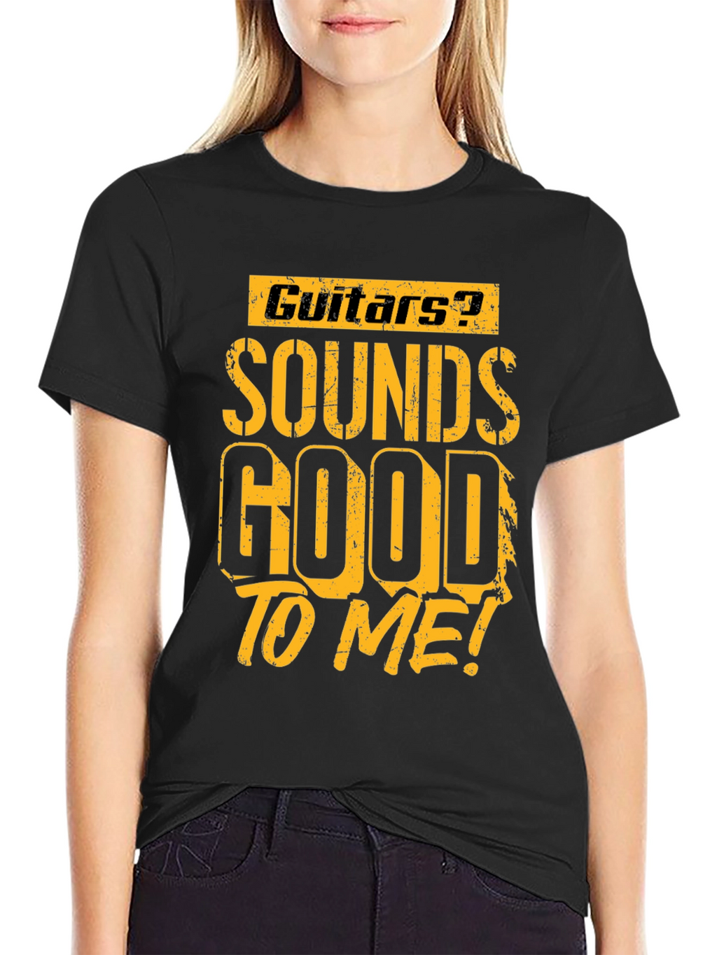 Guitars? Sounds Good To Me! Graphic T-Shirt