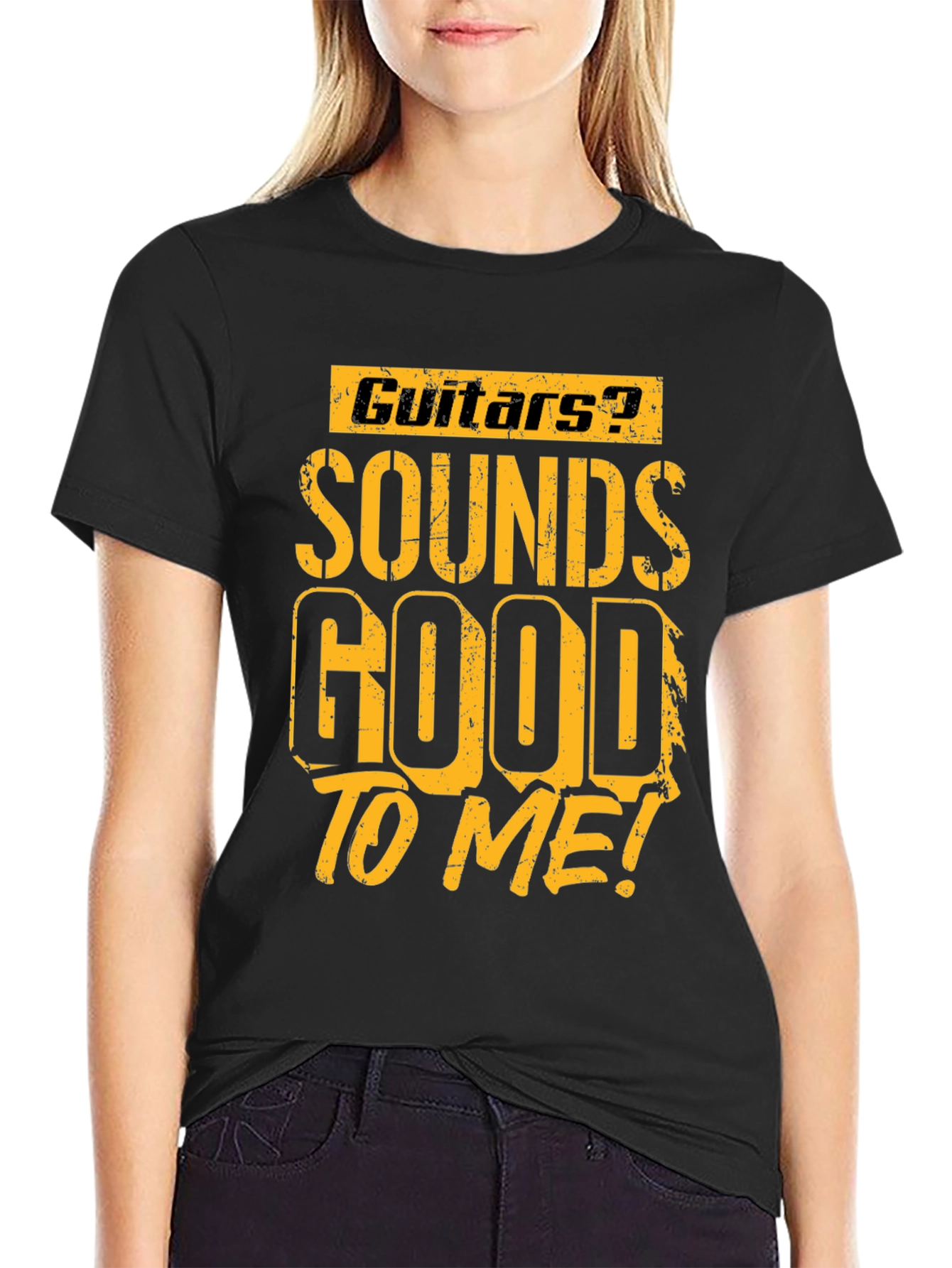 Guitars? Sounds Good To Me! Graphic T-Shirt