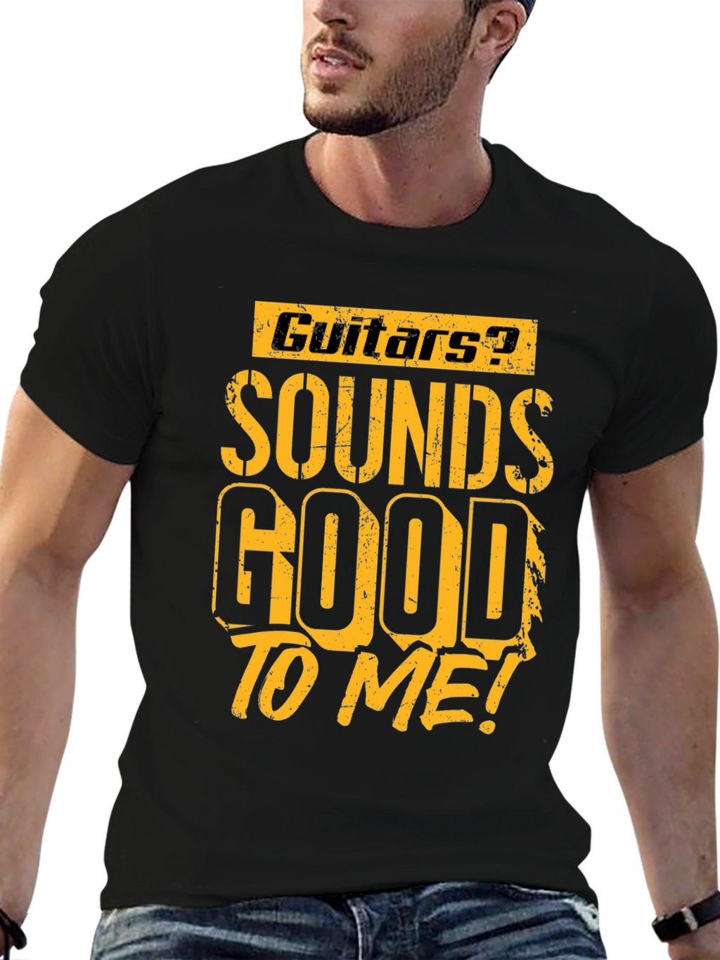 Guitars? Sounds Good To Me! Graphic T-Shirt
