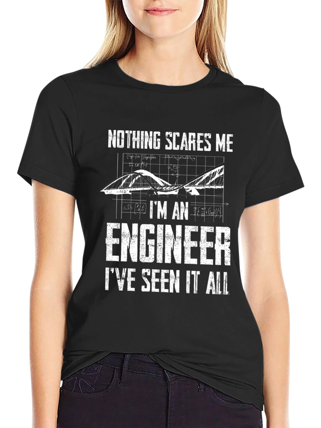 Engineer Graphic T-Shirt - Nothing Scares Me
