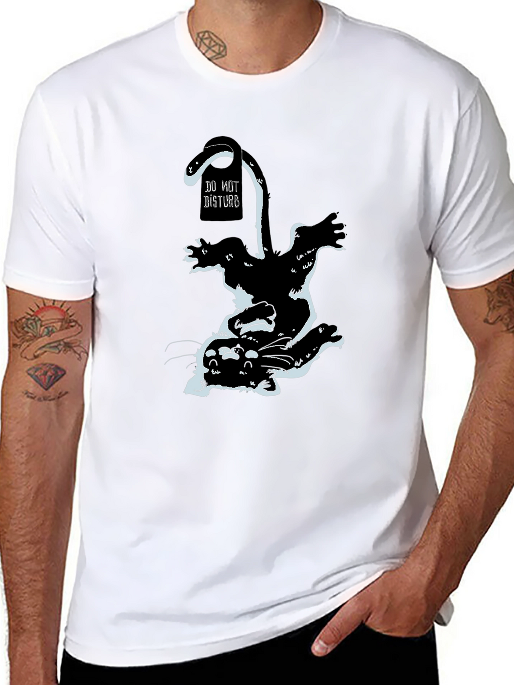 Do Not Disturb Cat T-Shirt