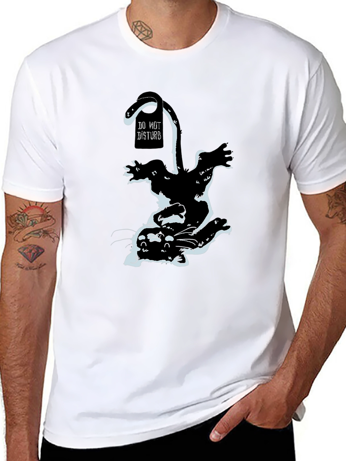 Do Not Disturb Cat T-Shirt