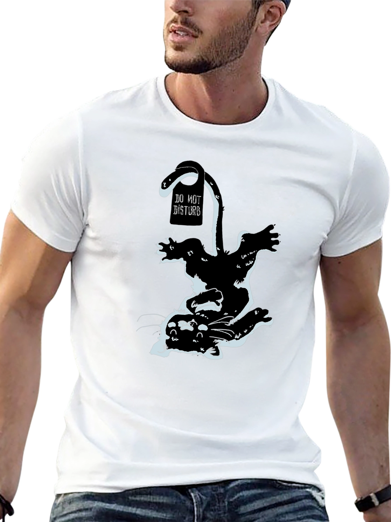 Do Not Disturb Cat T-Shirt