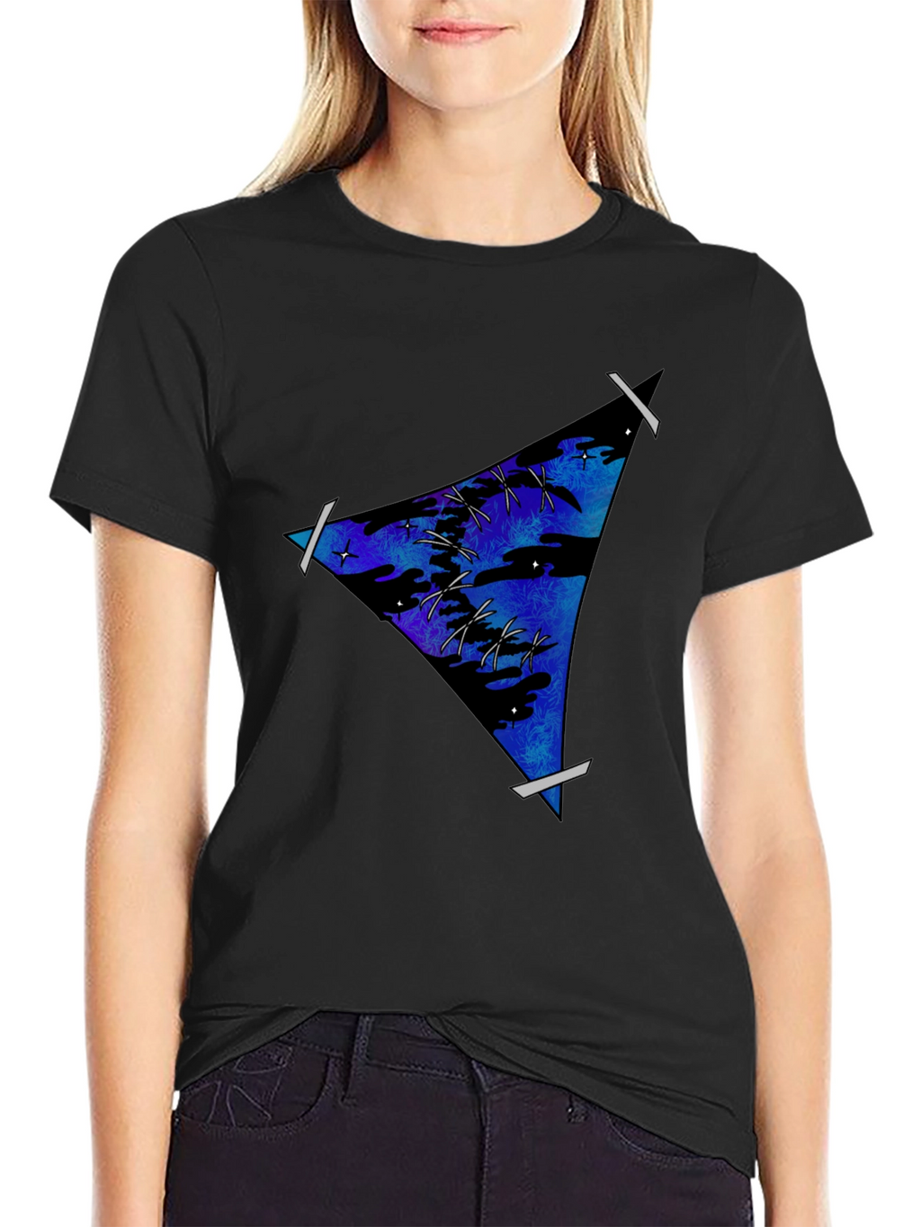 Geometric Galaxy Tee - Stylish and Unique!