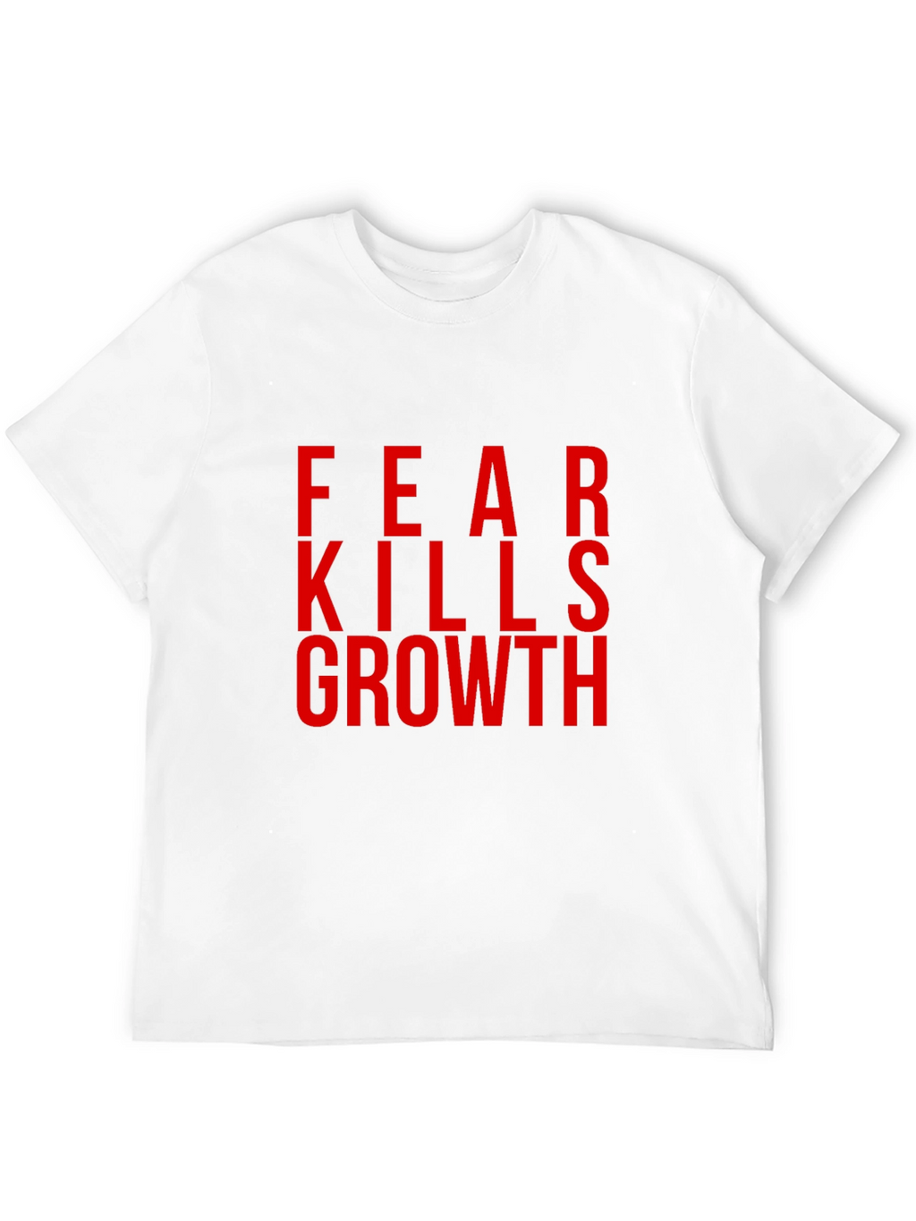 Fear Kills Growth Graphic Tee - Black