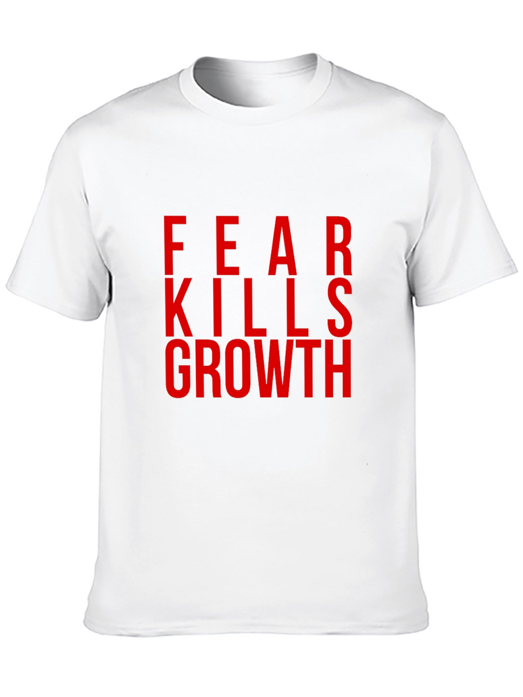 Fear Kills Growth Graphic Tee - Black