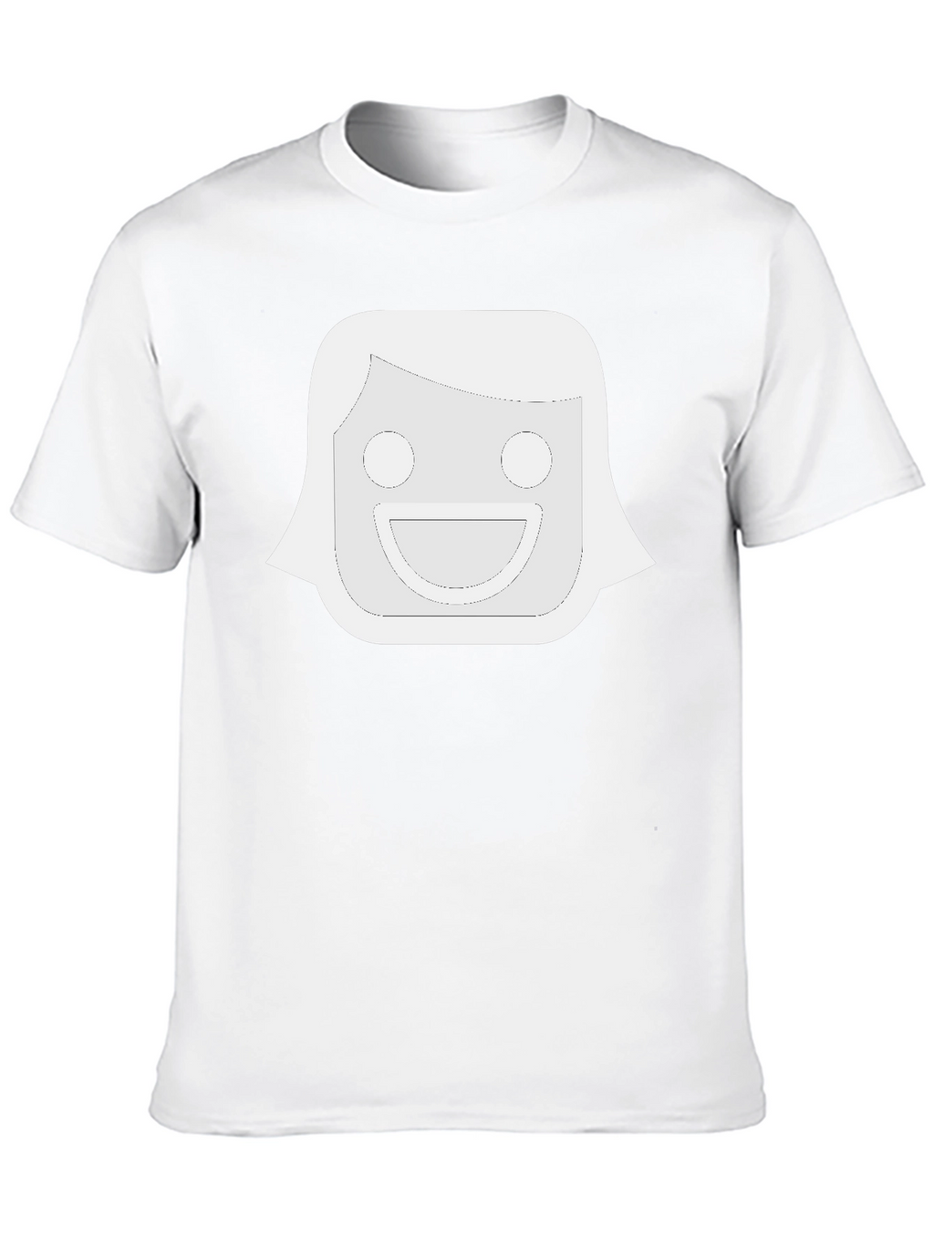 Funny Face Graphic Black T-Shirt
