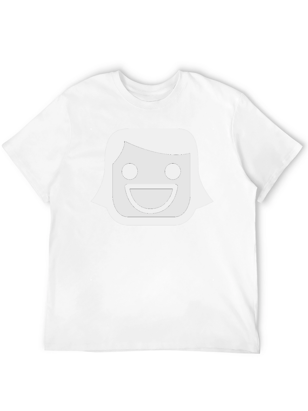 Funny Face Graphic Black T-Shirt