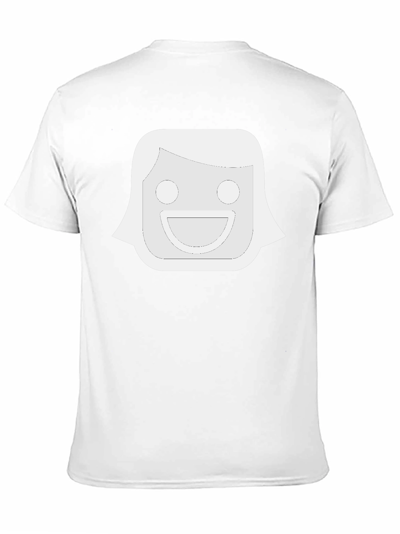 Funny Face Graphic Black T-Shirt