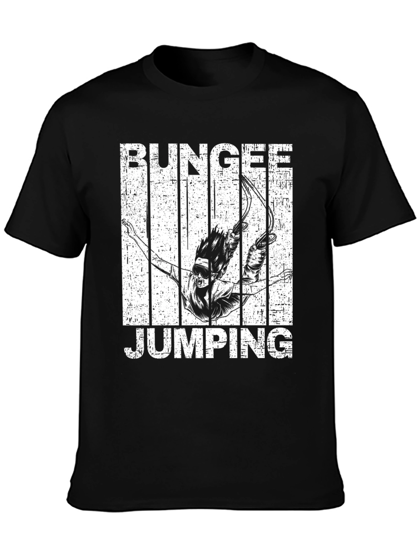 Bungee Jumping Graphic Tee - Extreme Sports Apparel