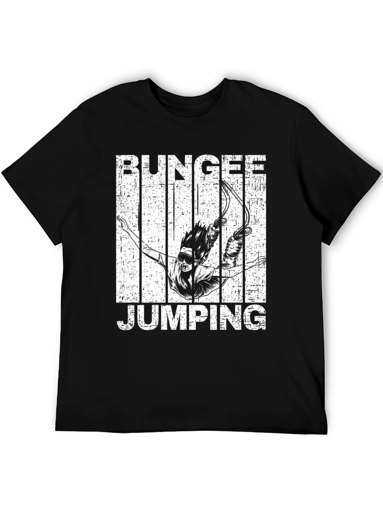 Bungee Jumping Graphic Tee - Extreme Sports Apparel