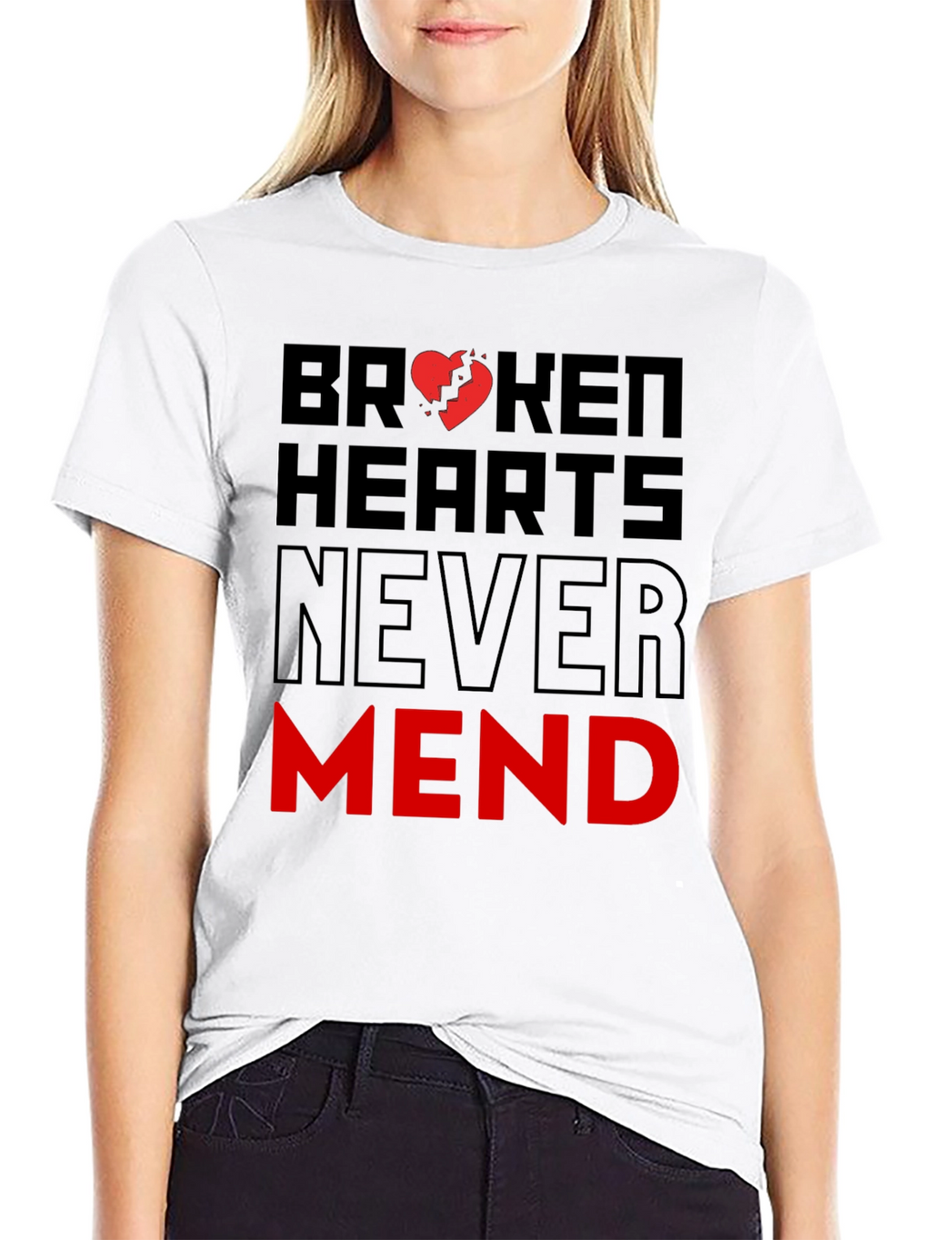 Broken Hearts Never Mend Graphic T-Shirt