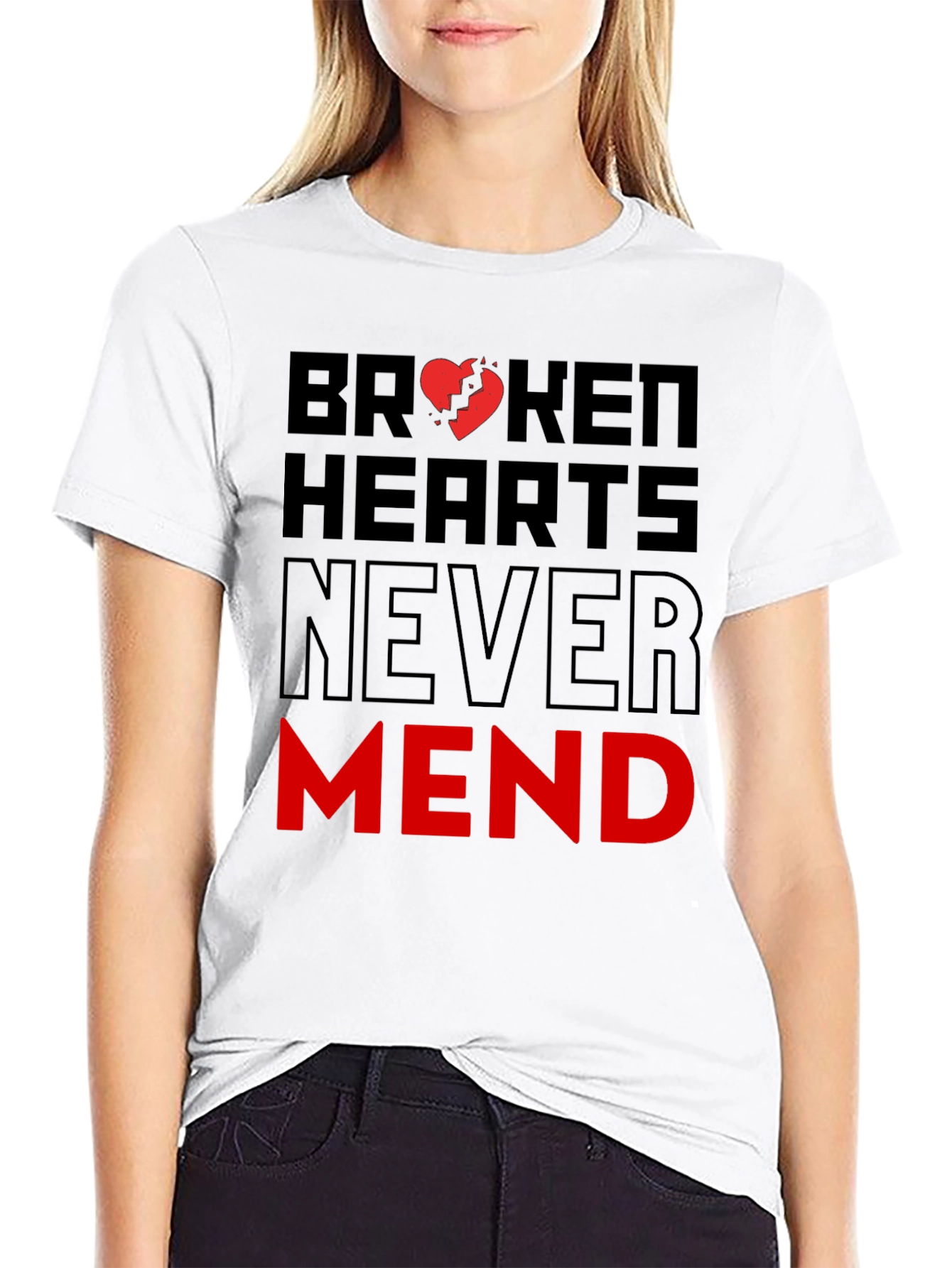 Broken Hearts Never Mend Graphic T-Shirt