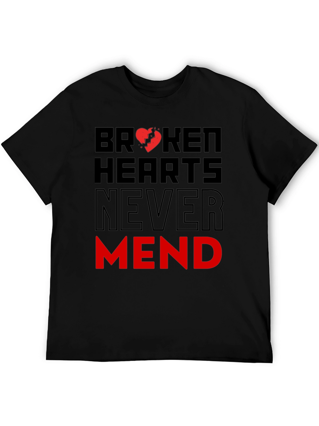 Broken Hearts Never Mend Graphic T-Shirt