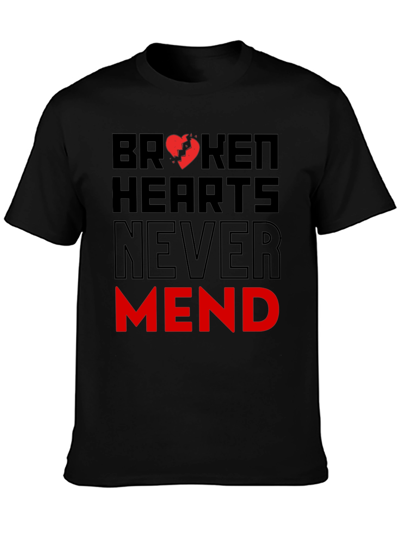 Broken Hearts Never Mend Graphic T-Shirt
