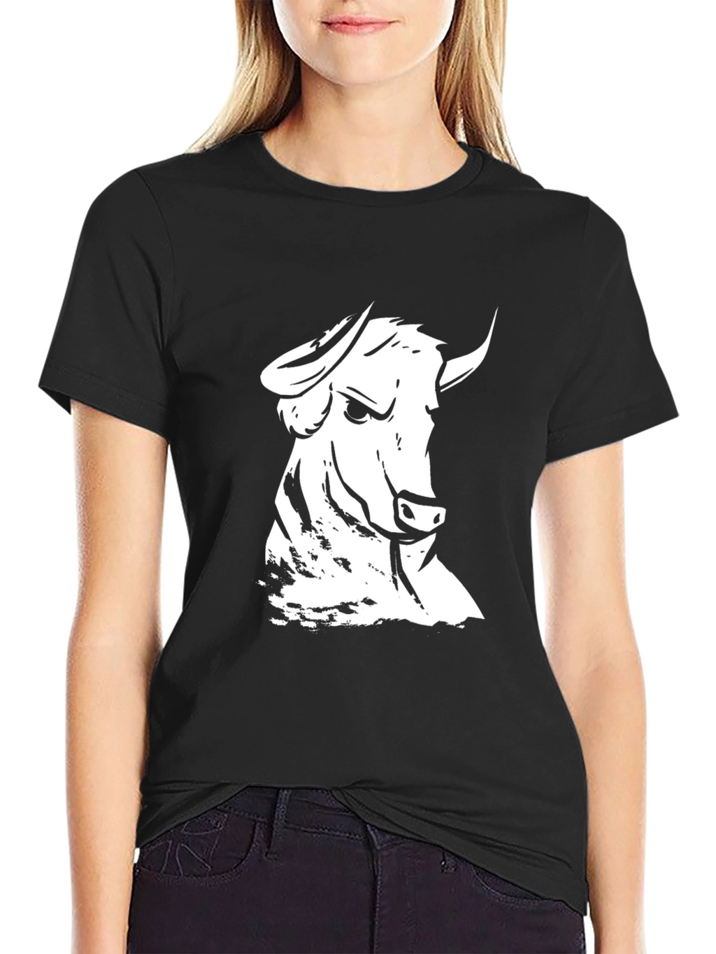 Bull Graphic Black T-Shirt - Bold Streetwear