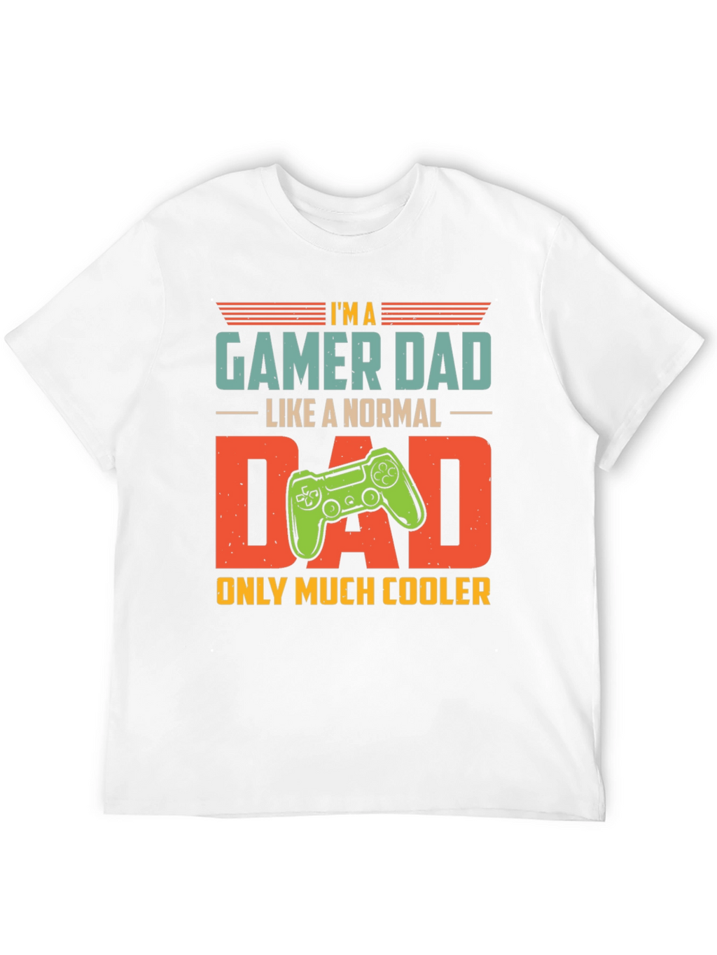 Gamer Dad T-Shirt - Cool Dad Edition