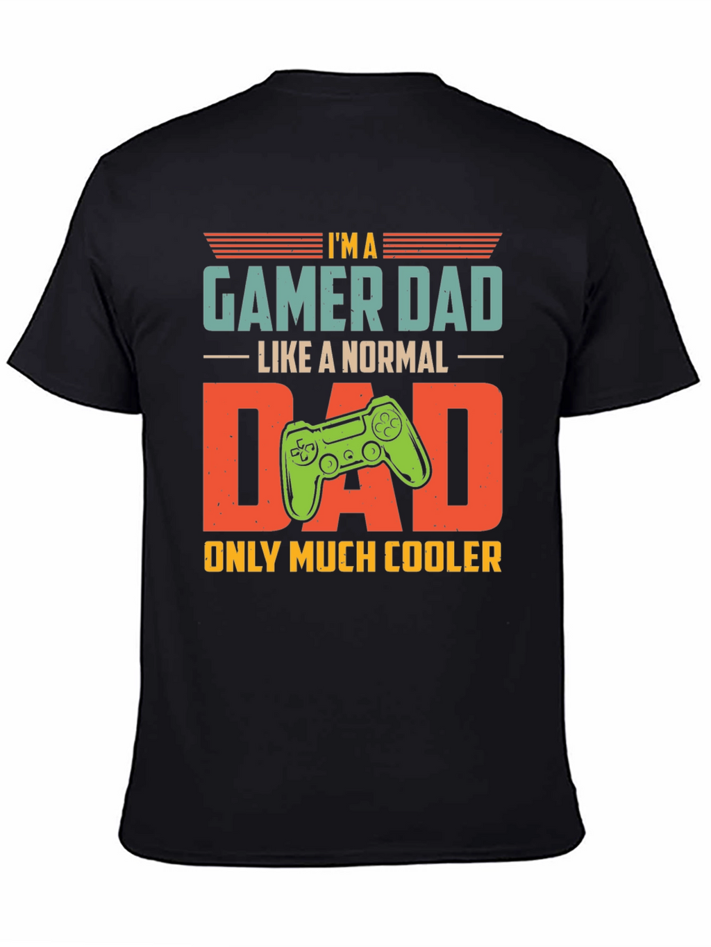 Gamer Dad T-Shirt - Cool Dad Edition