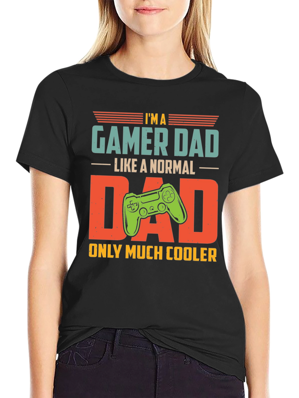 Gamer Dad T-Shirt - Cool Dad Edition