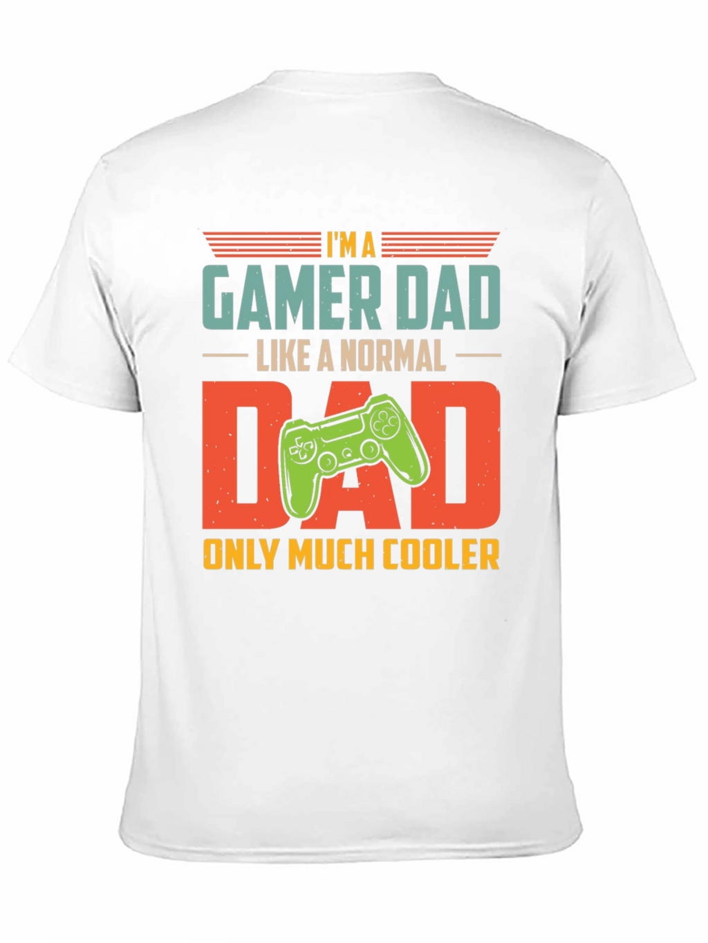 Gamer Dad T-Shirt - Cool Dad Edition