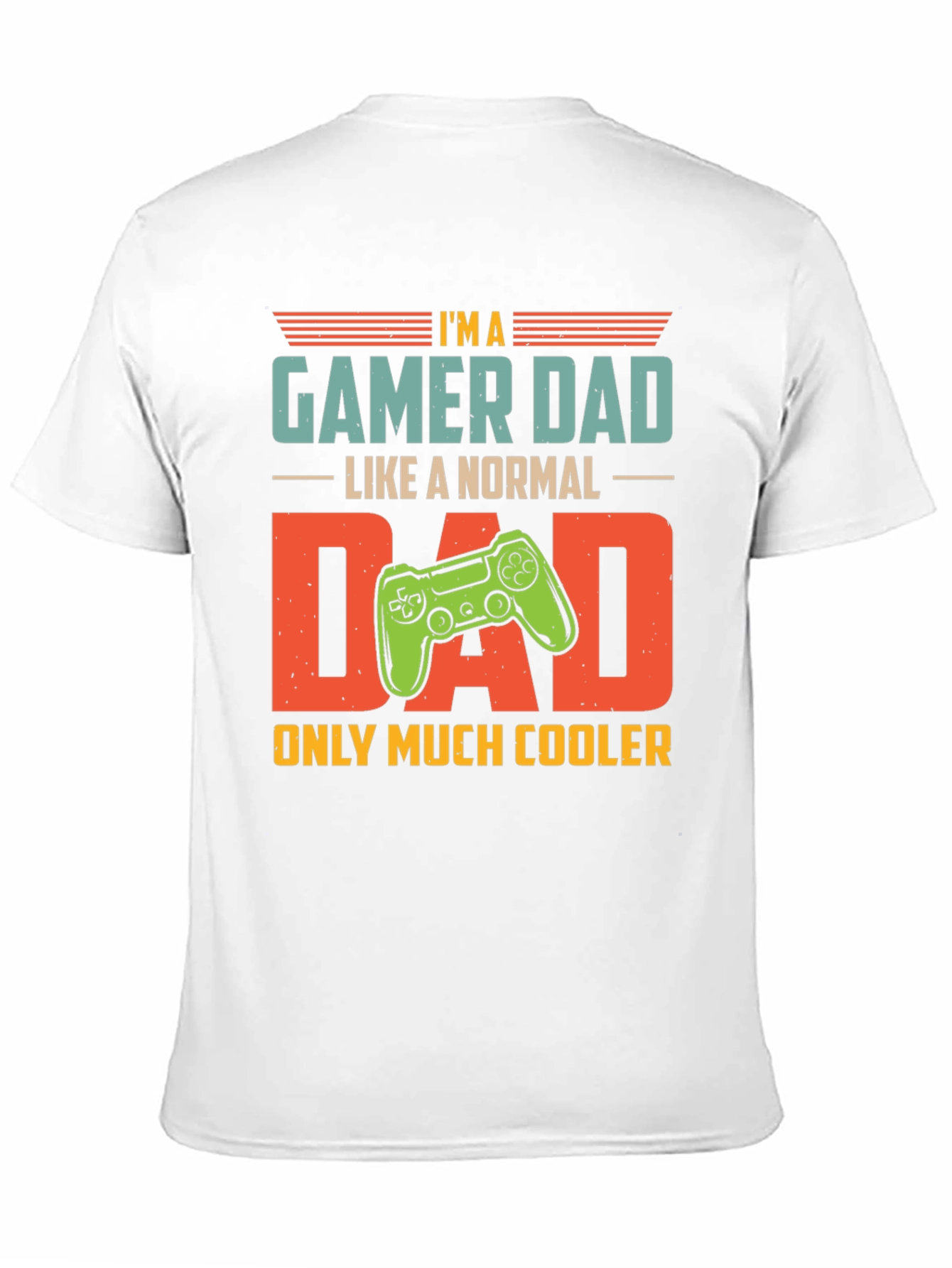 Gamer Dad T-Shirt - Cool Dad Edition