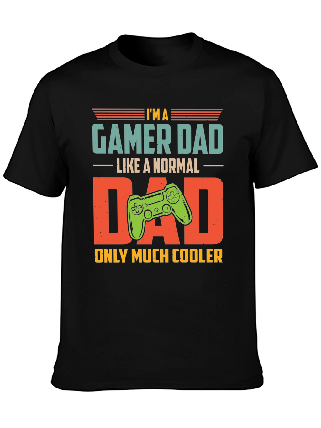 Gamer Dad T-Shirt - Cool Dad Edition