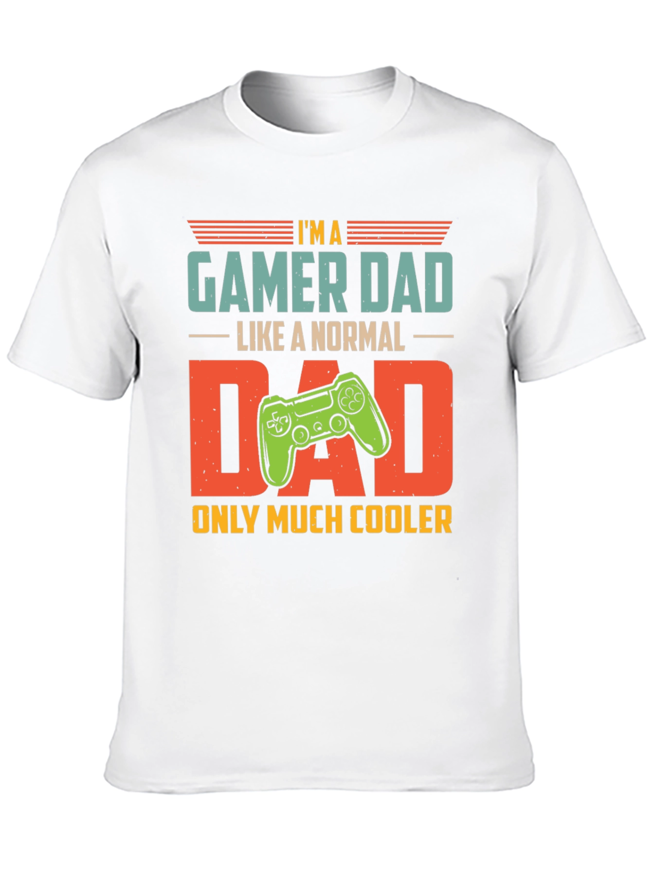 Gamer Dad T-Shirt - Cool Dad Edition