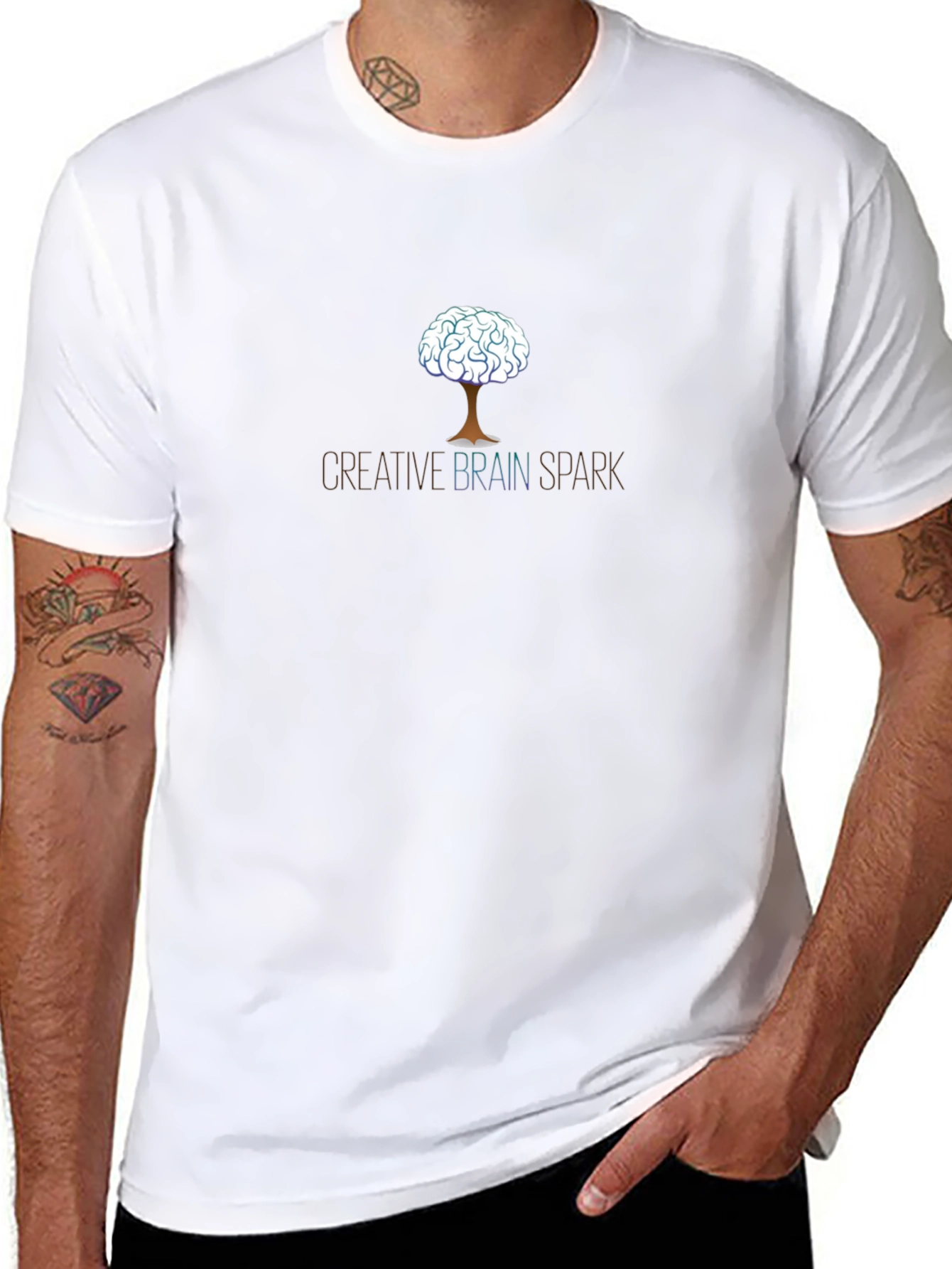 Creative Brain Spark Graphic T-Shirt