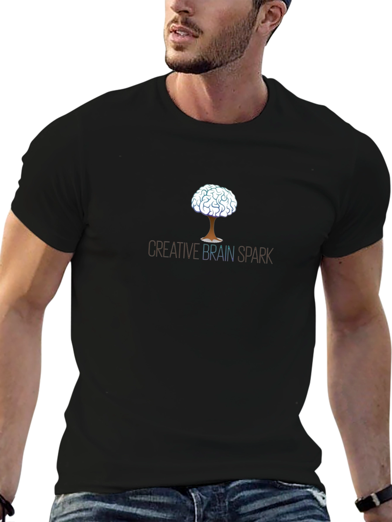 Creative Brain Spark Graphic T-Shirt