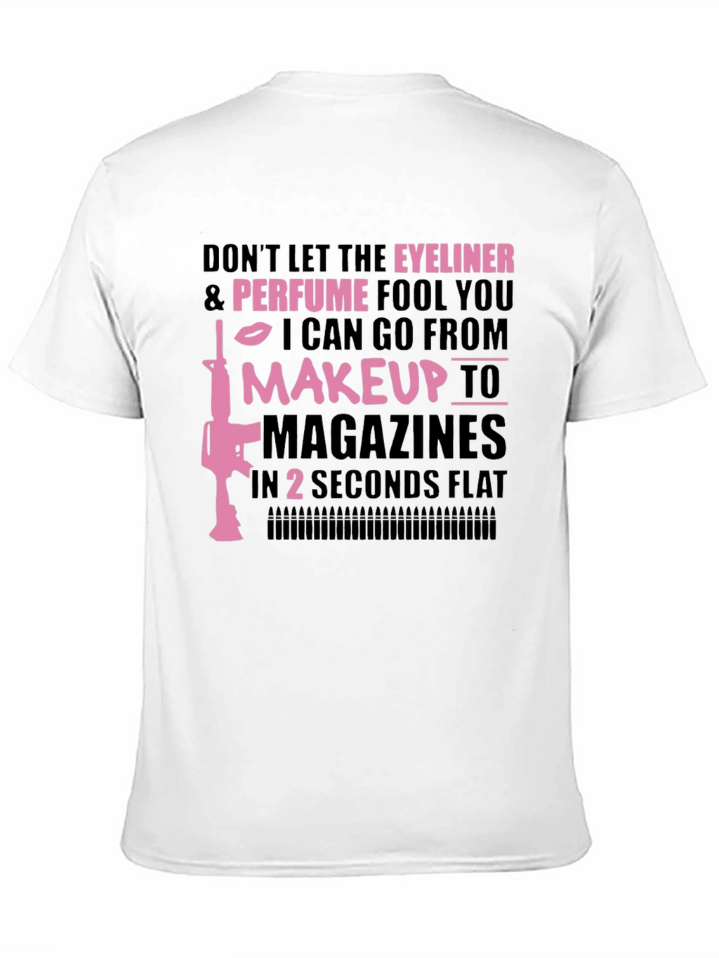Eyeliner Perfume Makeup Magazines T-Shirt