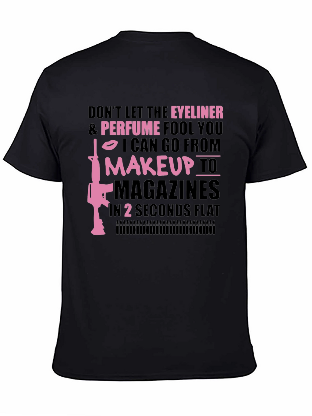 Eyeliner Perfume Makeup Magazines T-Shirt