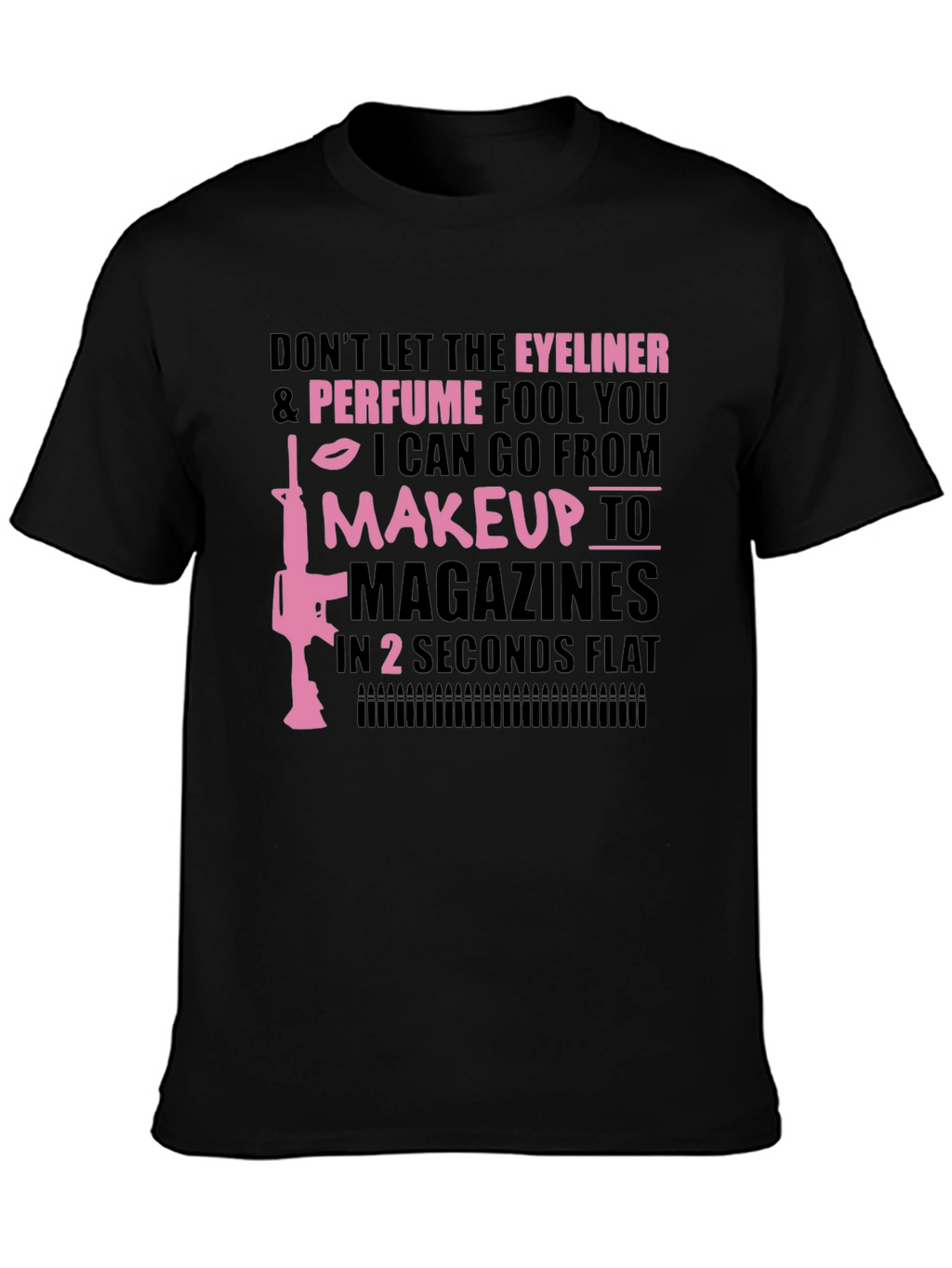 Eyeliner Perfume Makeup Magazines T-Shirt