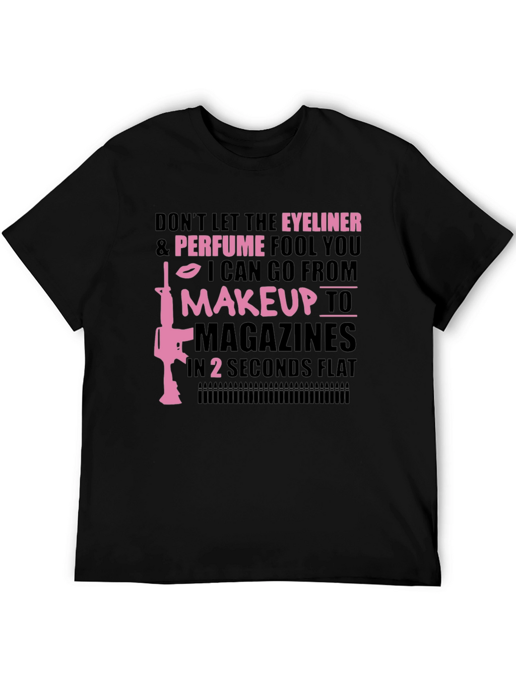 Eyeliner Perfume Makeup Magazines T-Shirt