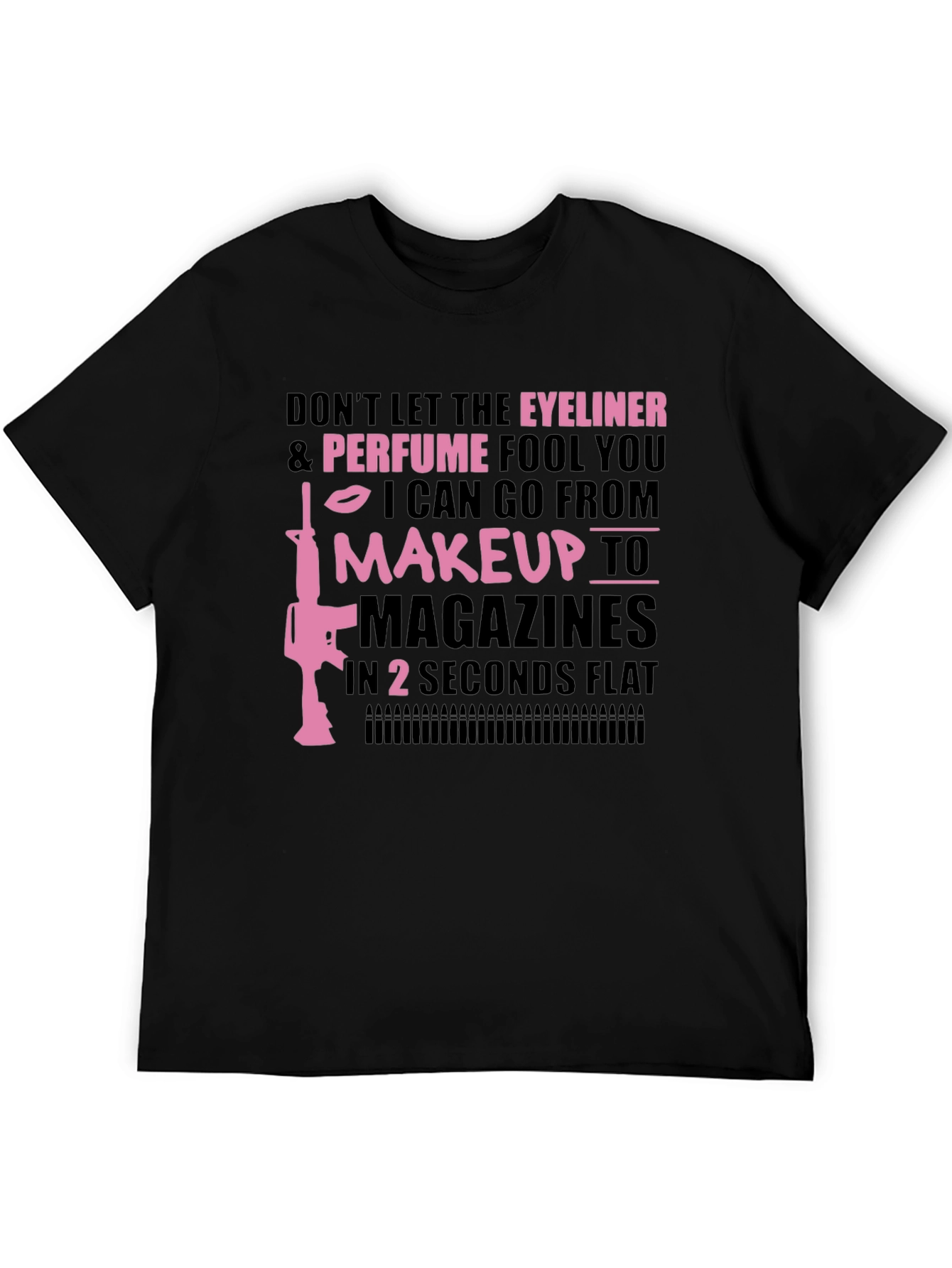 Eyeliner Perfume Makeup Magazines T-Shirt