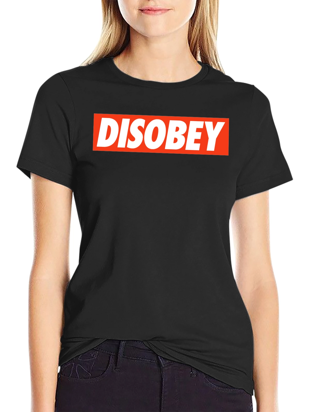 Disobey Graphic T-Shirt - Bold Statement Tee