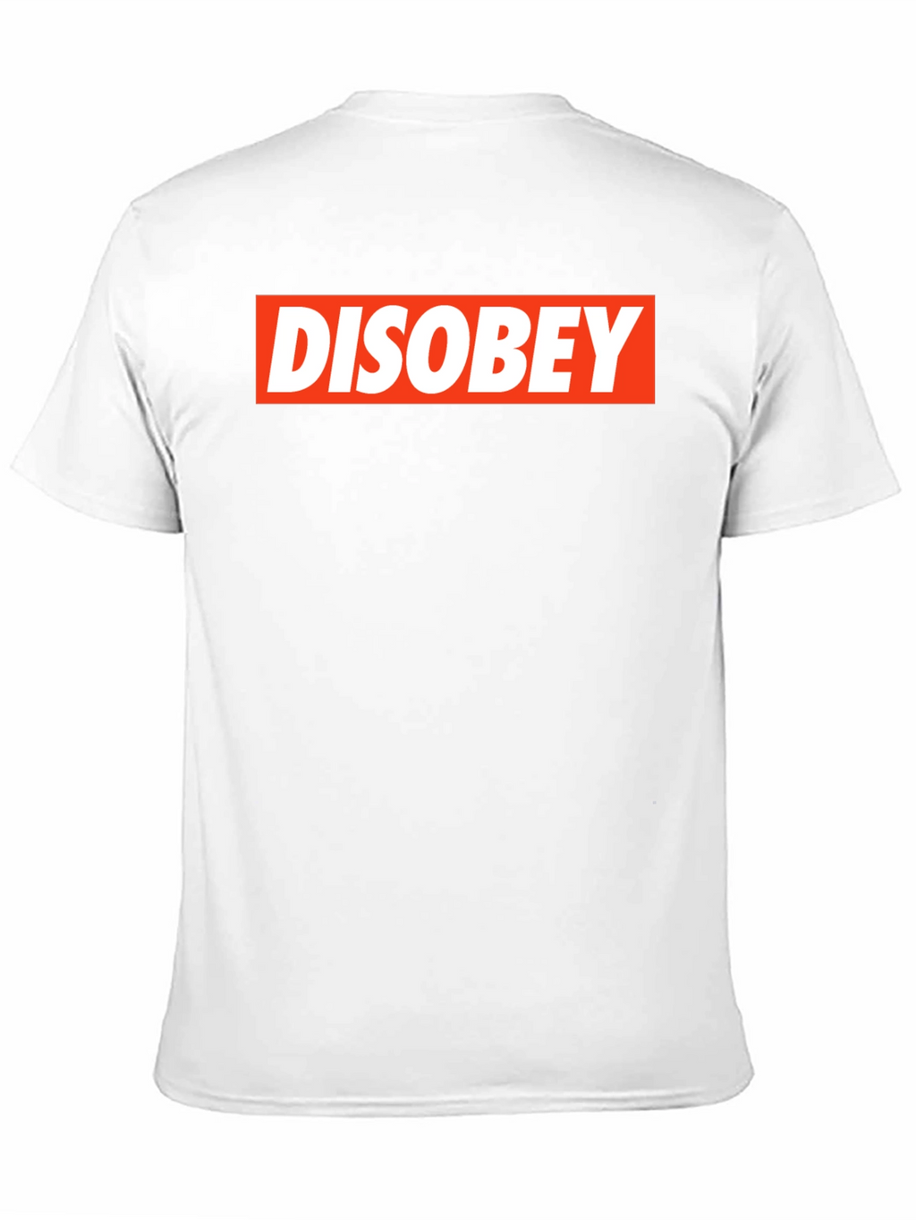 Disobey Graphic T-Shirt - Bold Statement Tee