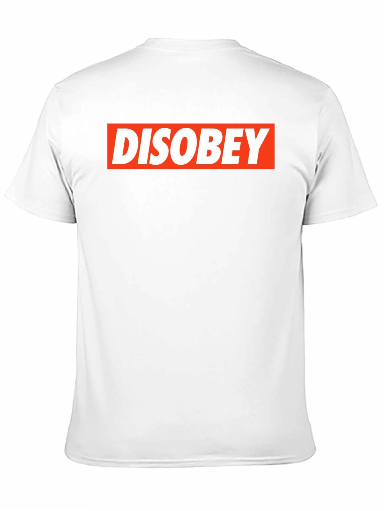 Disobey Graphic T-Shirt - Bold Statement Tee