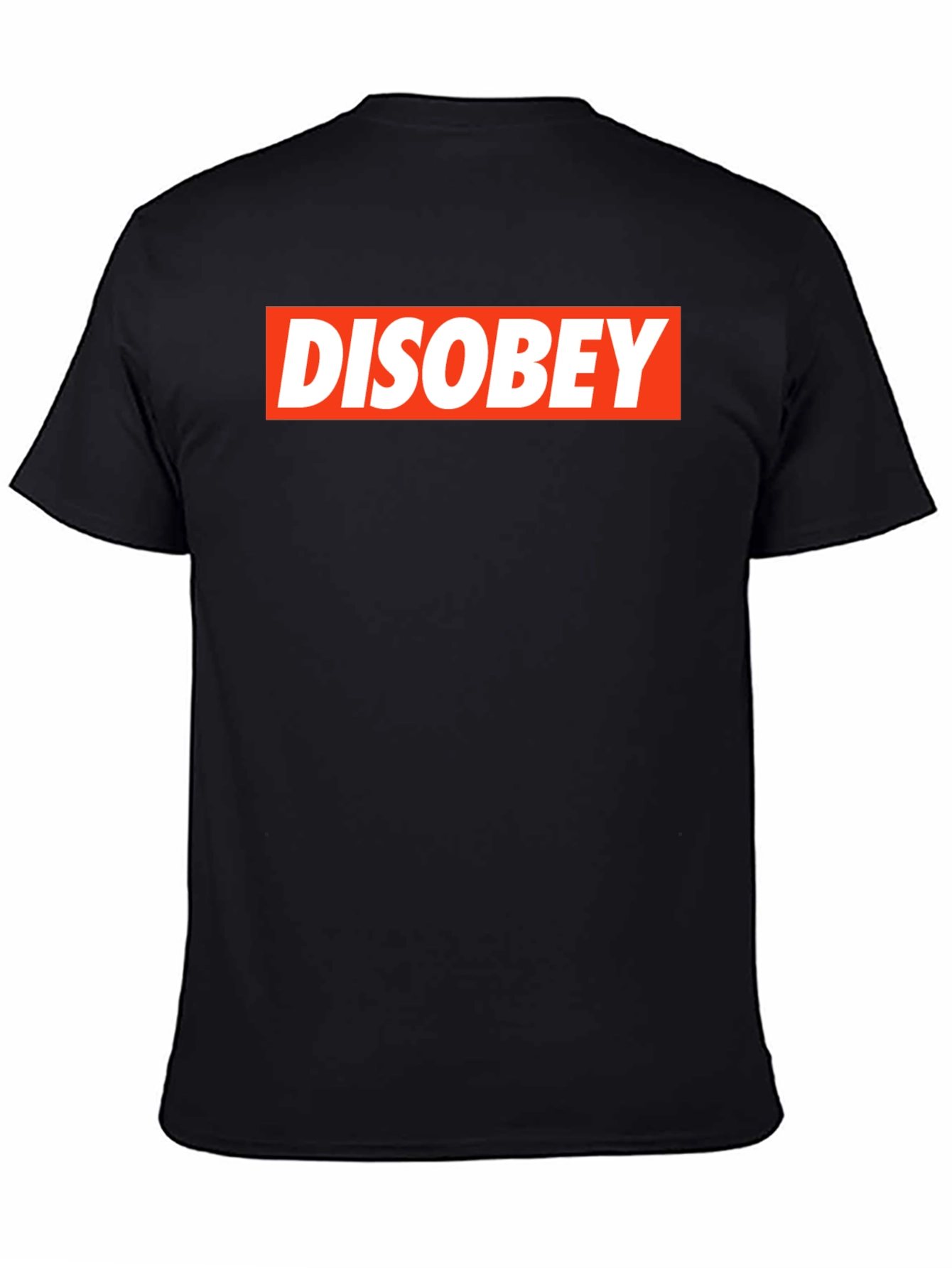 Disobey Graphic T-Shirt - Bold Statement Tee