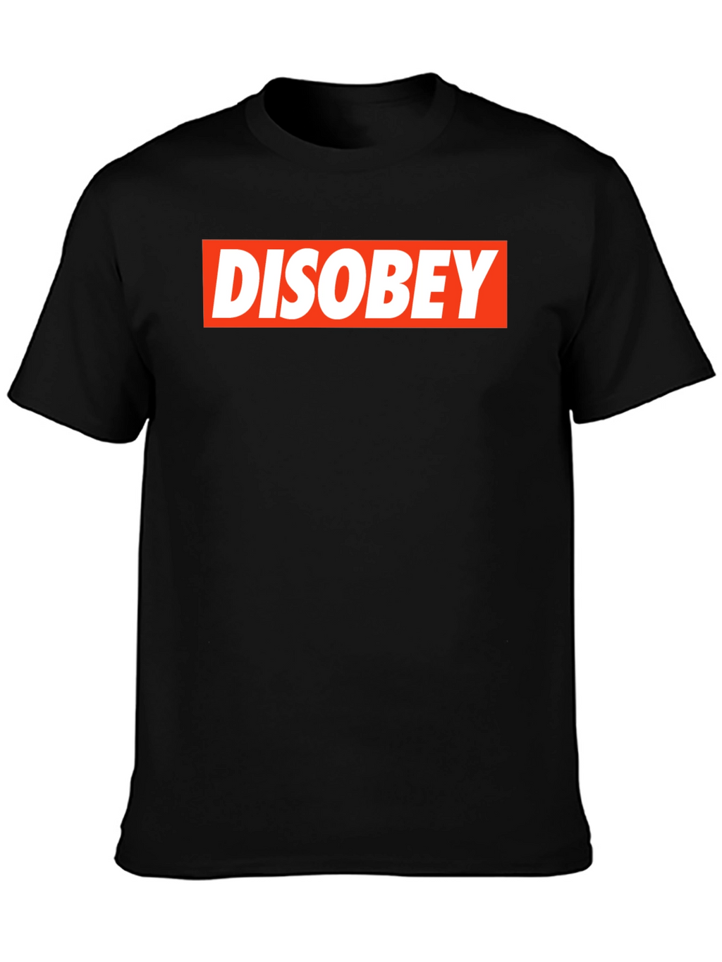 Disobey Graphic T-Shirt - Bold Statement Tee