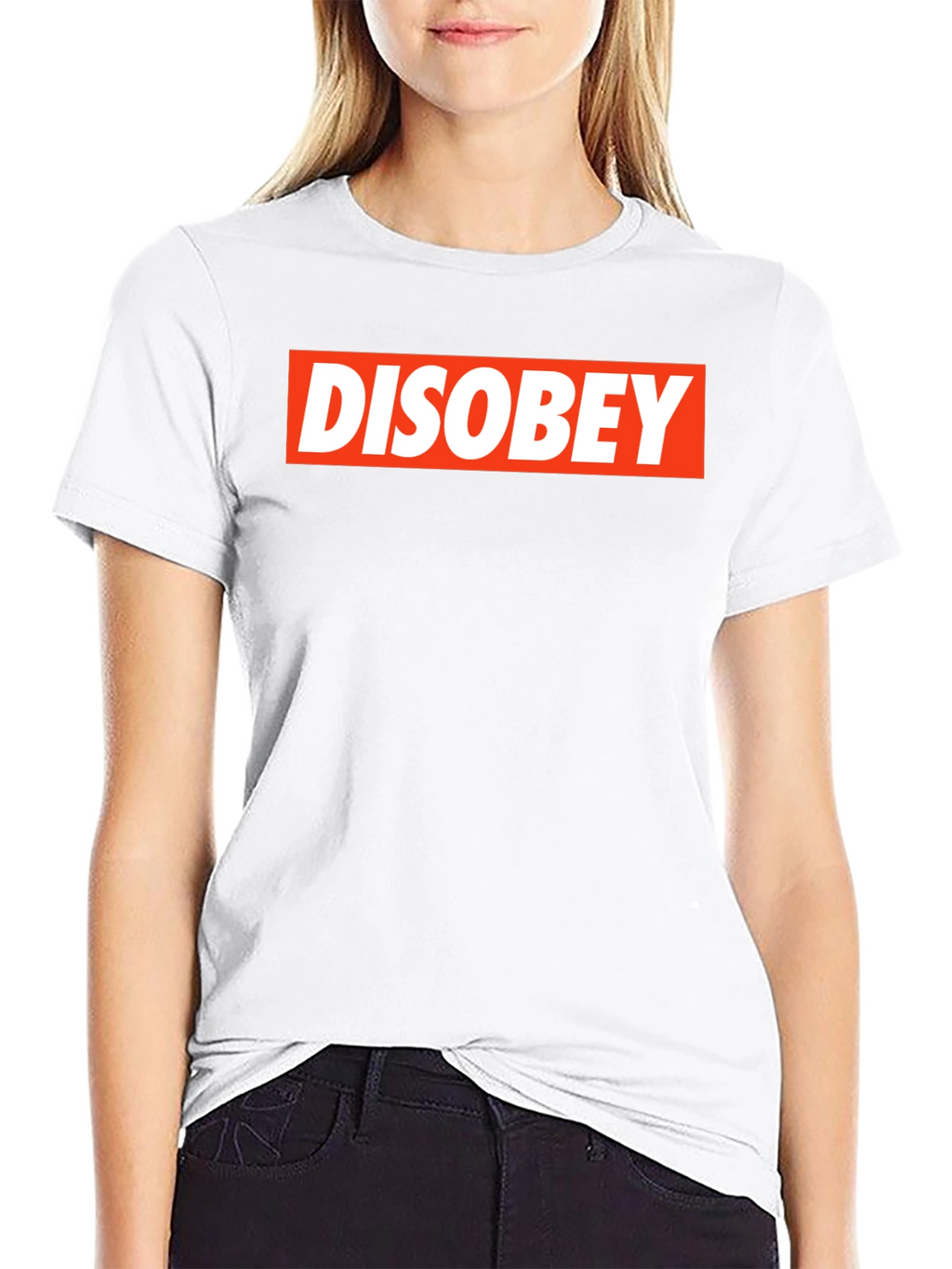 Disobey Graphic T-Shirt - Bold Statement Tee