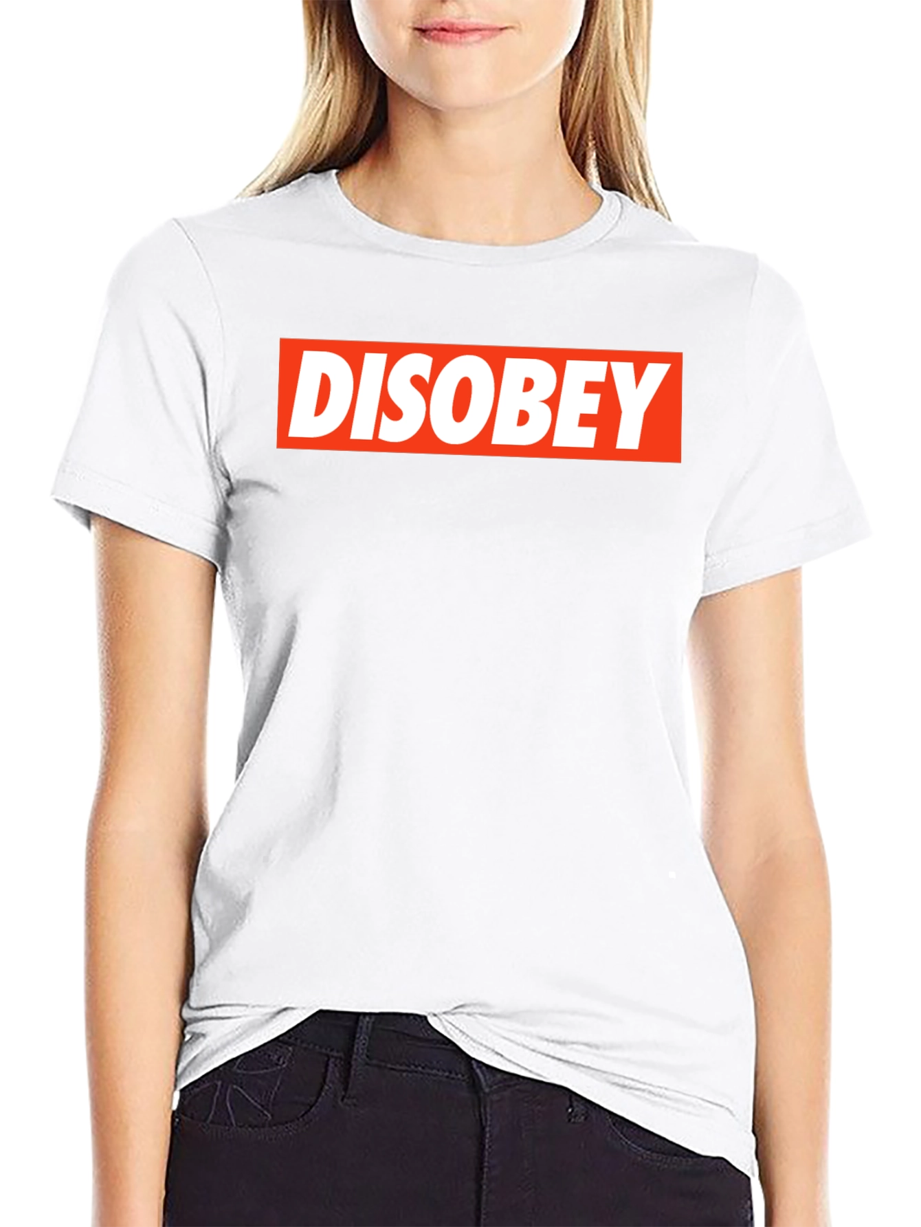 Disobey Graphic T-Shirt - Bold Statement Tee