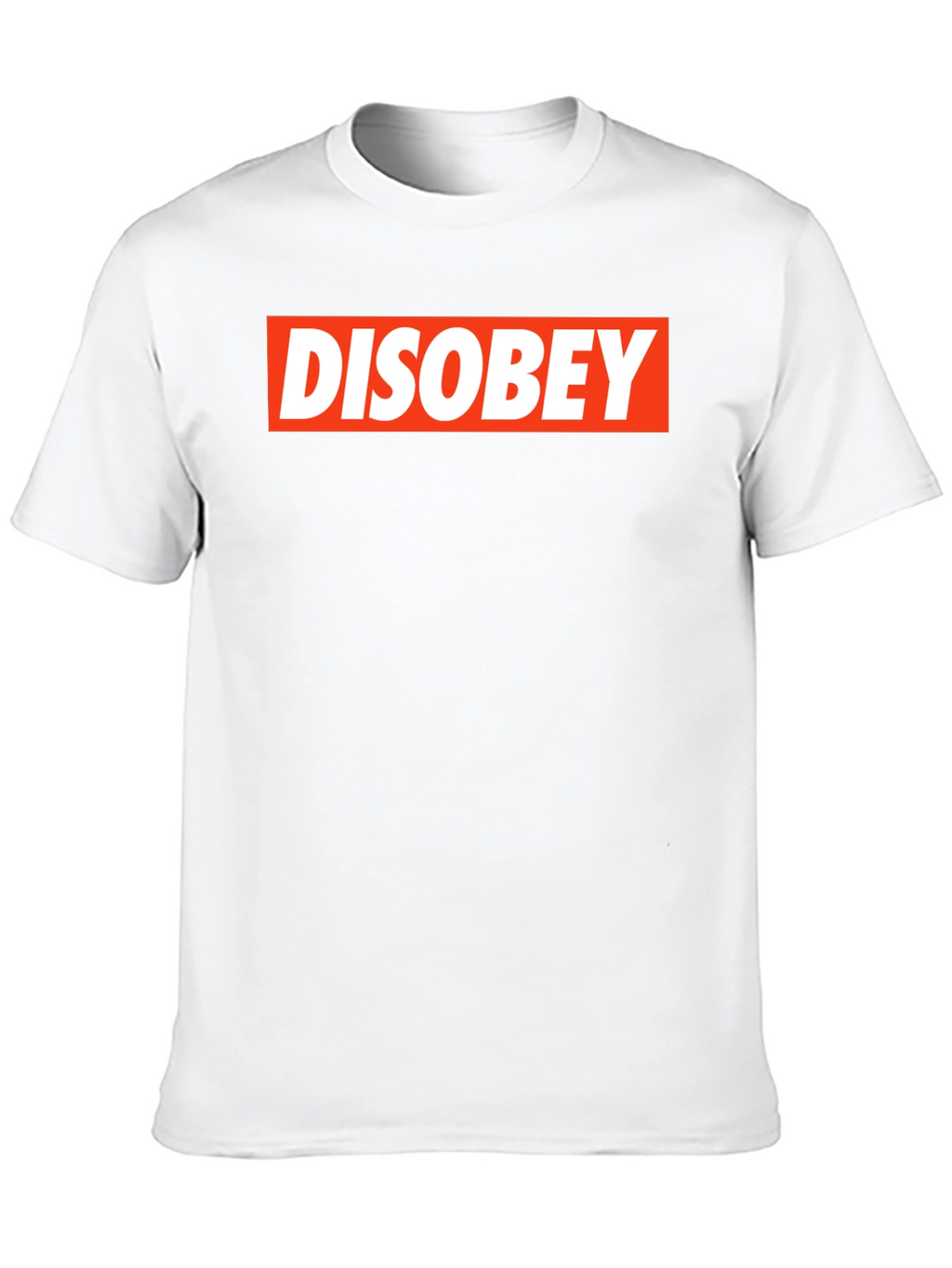 Disobey Graphic T-Shirt - Bold Statement Tee