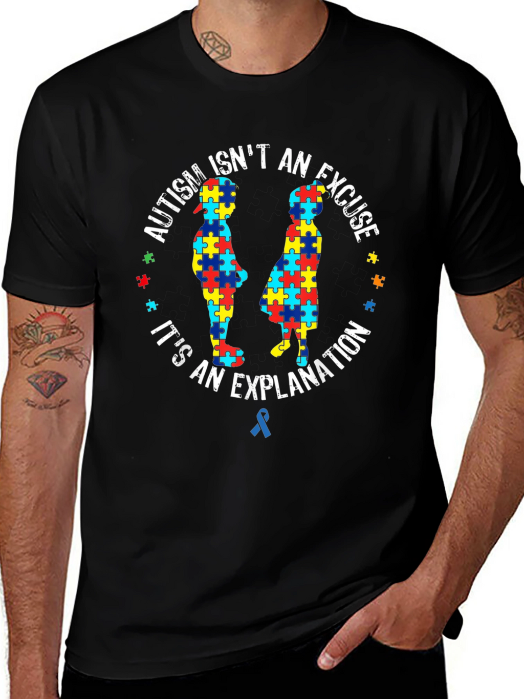 Autism Awareness Puzzle Piece T-Shirt